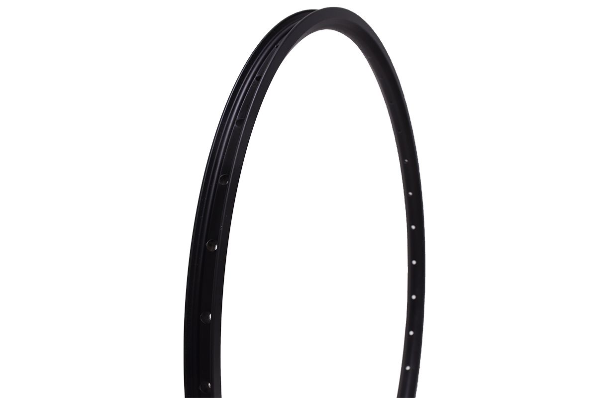 Обод Qijian DA-18 DISC 26"*36H BLACK,double wall,шир-23мм,пос.шир.-18мм,выс-19мм,черный