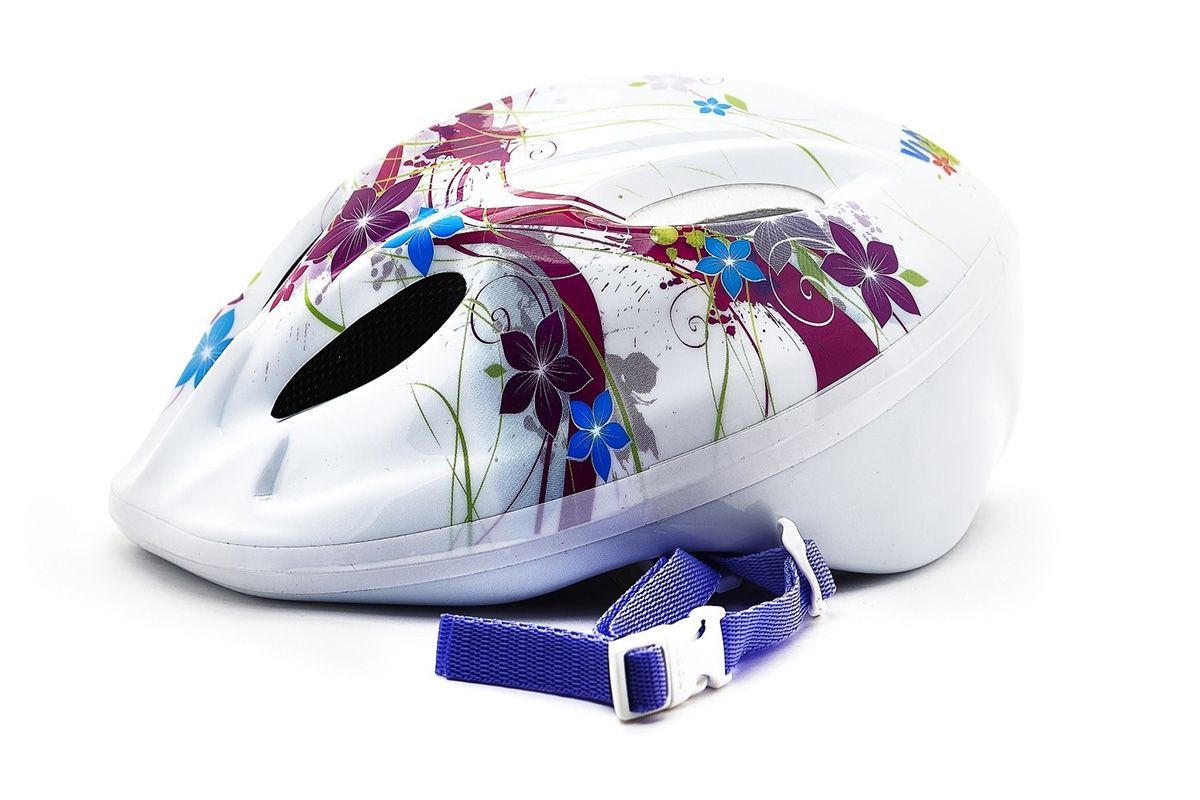 Шлем велосипедный Flowers VSH 5 Vinca Sport Шлем велосипедный Flowers VSH 5 Vinca Sport