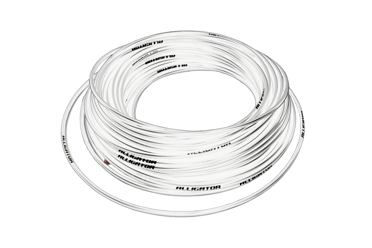 Оплетка торм.троса LY-2203002, упак.30м.white