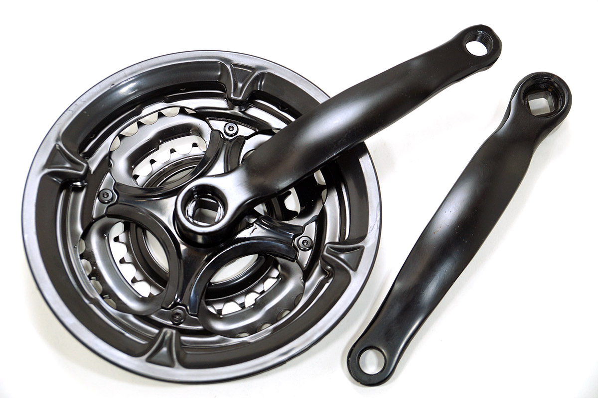 Система GS-S303 42/34/24T*170mm,сталь.под квадрат,серебристый