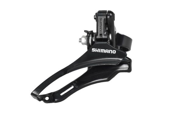 Переключатель передний SHIMANO TZ-30,хомут 31,8мм,48Т,нижняя тяга,черный