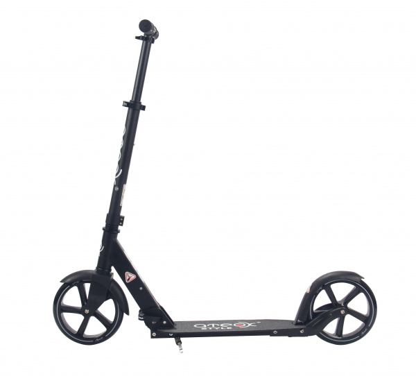 Самокат ATEOX STYLE складной c заниженной декой  Черный